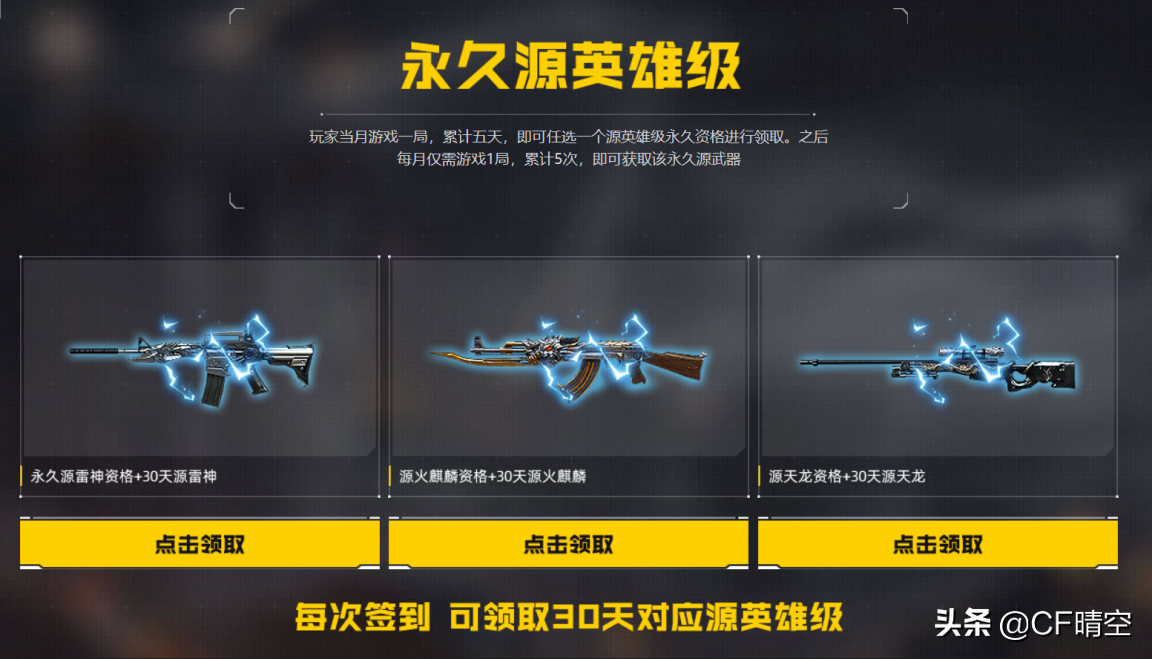 cf回归送永久英雄级武器（穿越火线回归专属免费武器）-图2